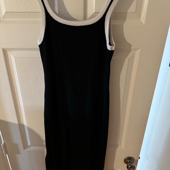 ZESICA Black Knit Tank Midi Dress - Picture 6 of 9